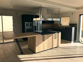 cuisine en fenix et chêne vieilli à erbray 44110