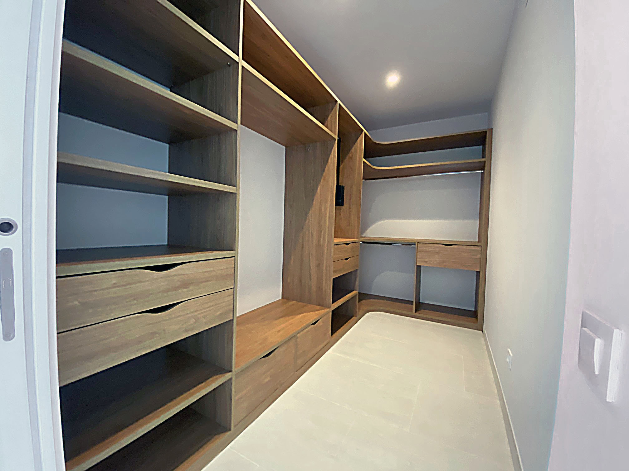 Dressing en L vide