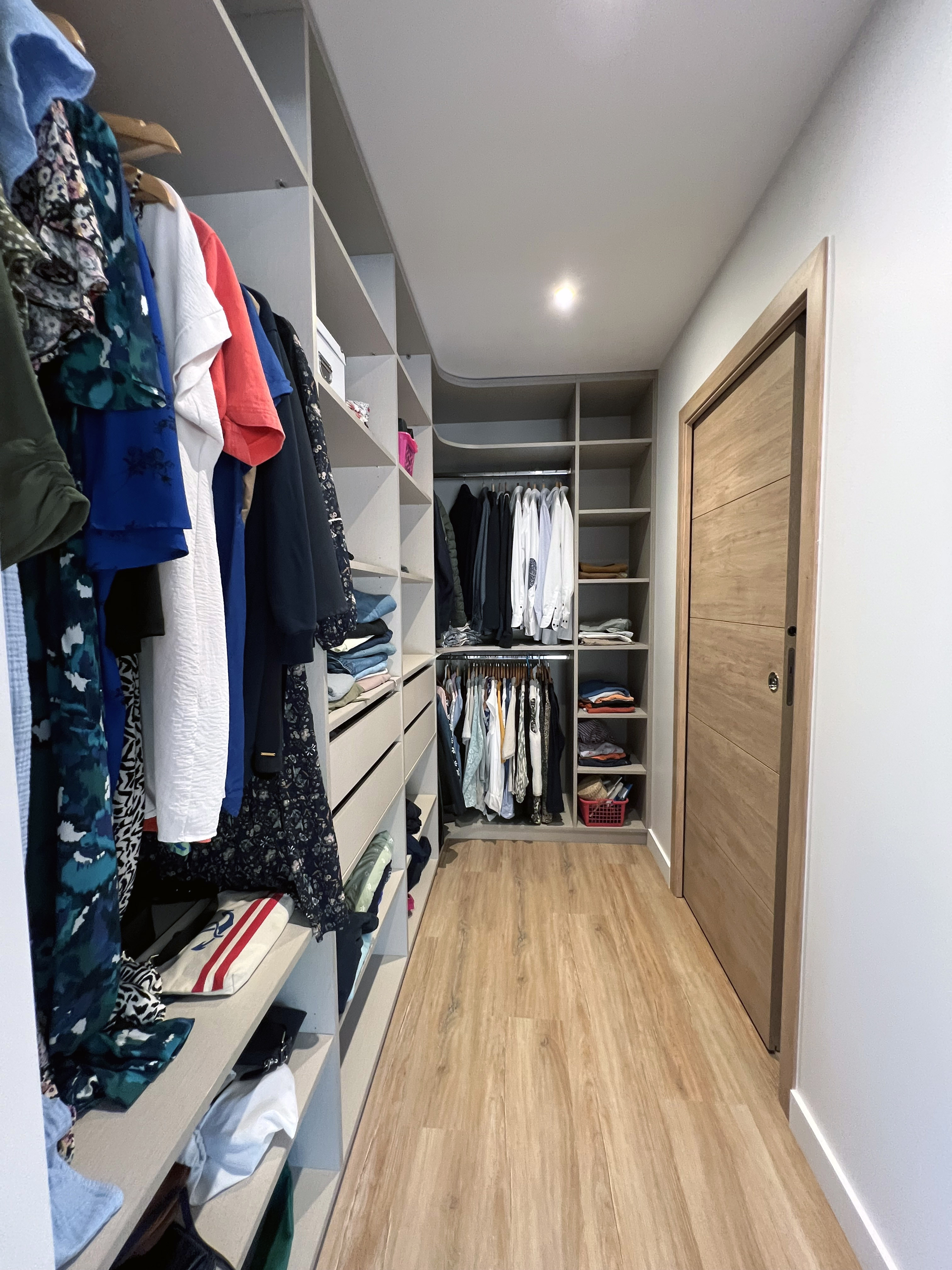 Dressing en L
