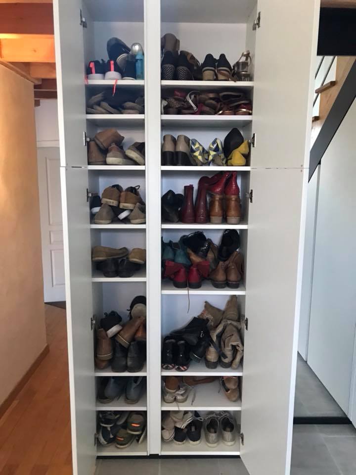 grande armoire pour les chaussures