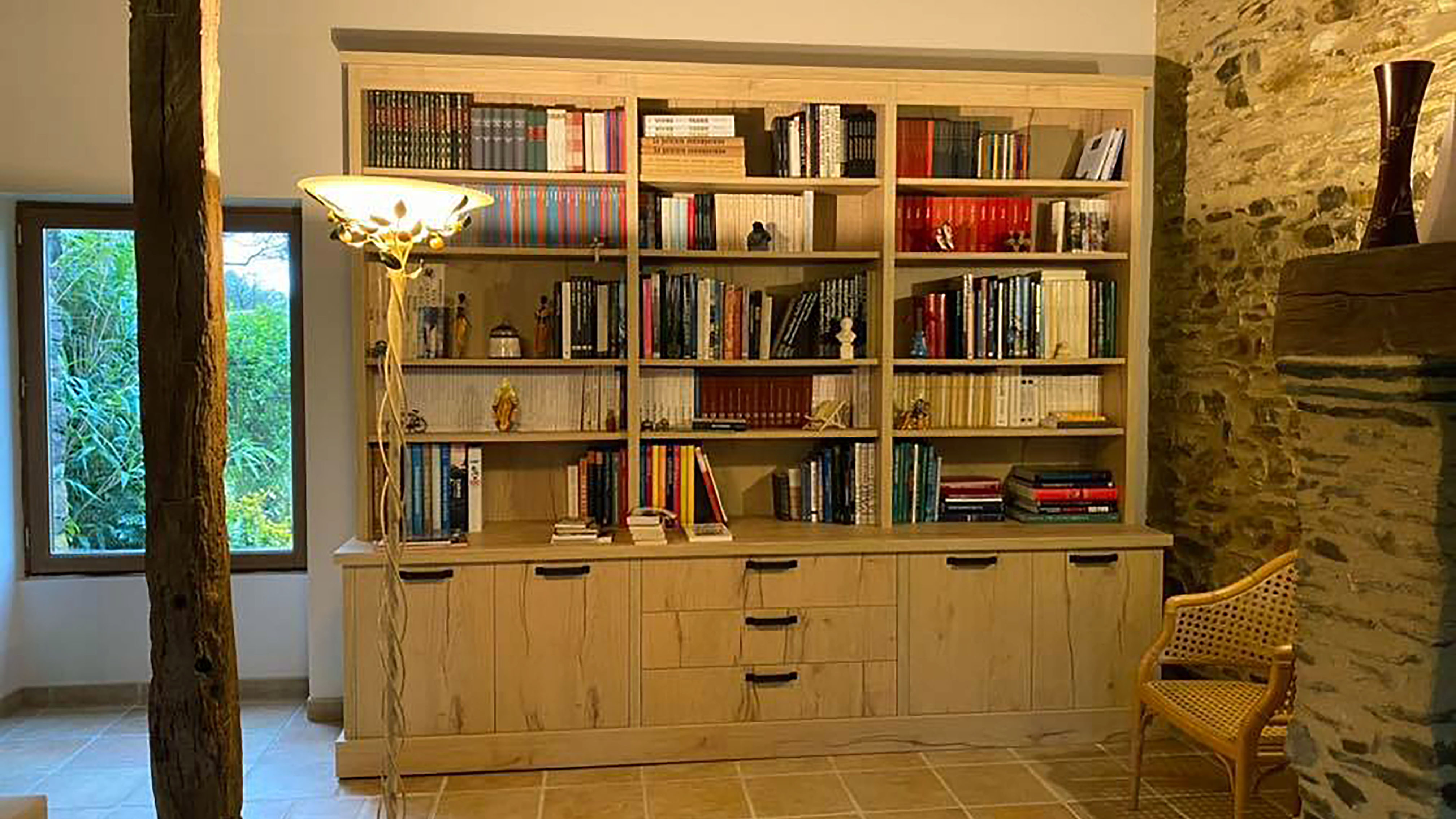 Création d'un meuble sur mesure ! création dune bibliothèque à Carquefou