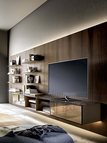  Meuble tv suspendu vintage.