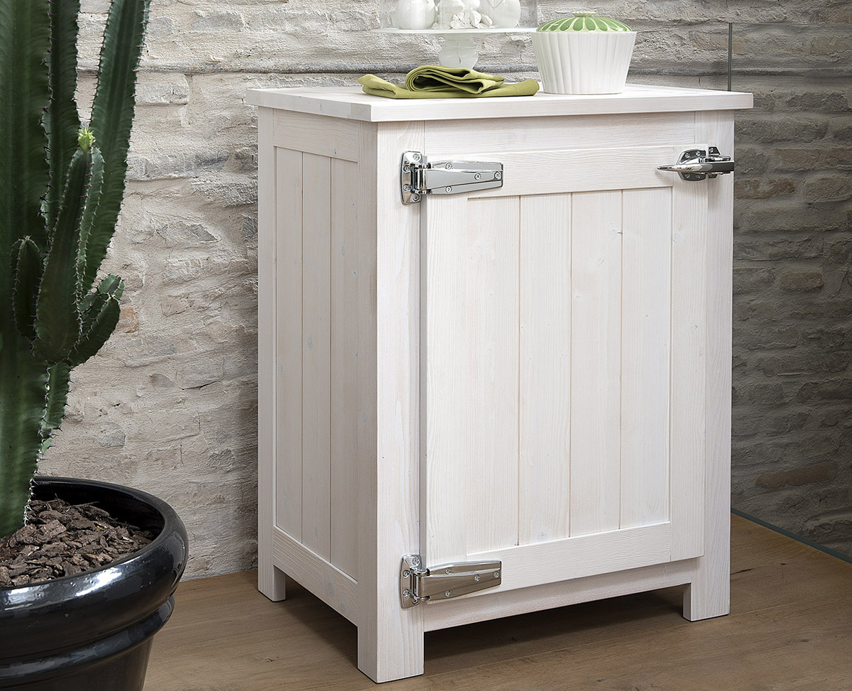 Buffet element easy 1 porte en blanc