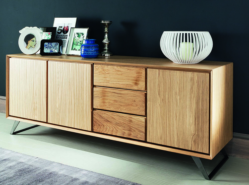 Buffet haut de gamme 3 portes 3 tiroirs