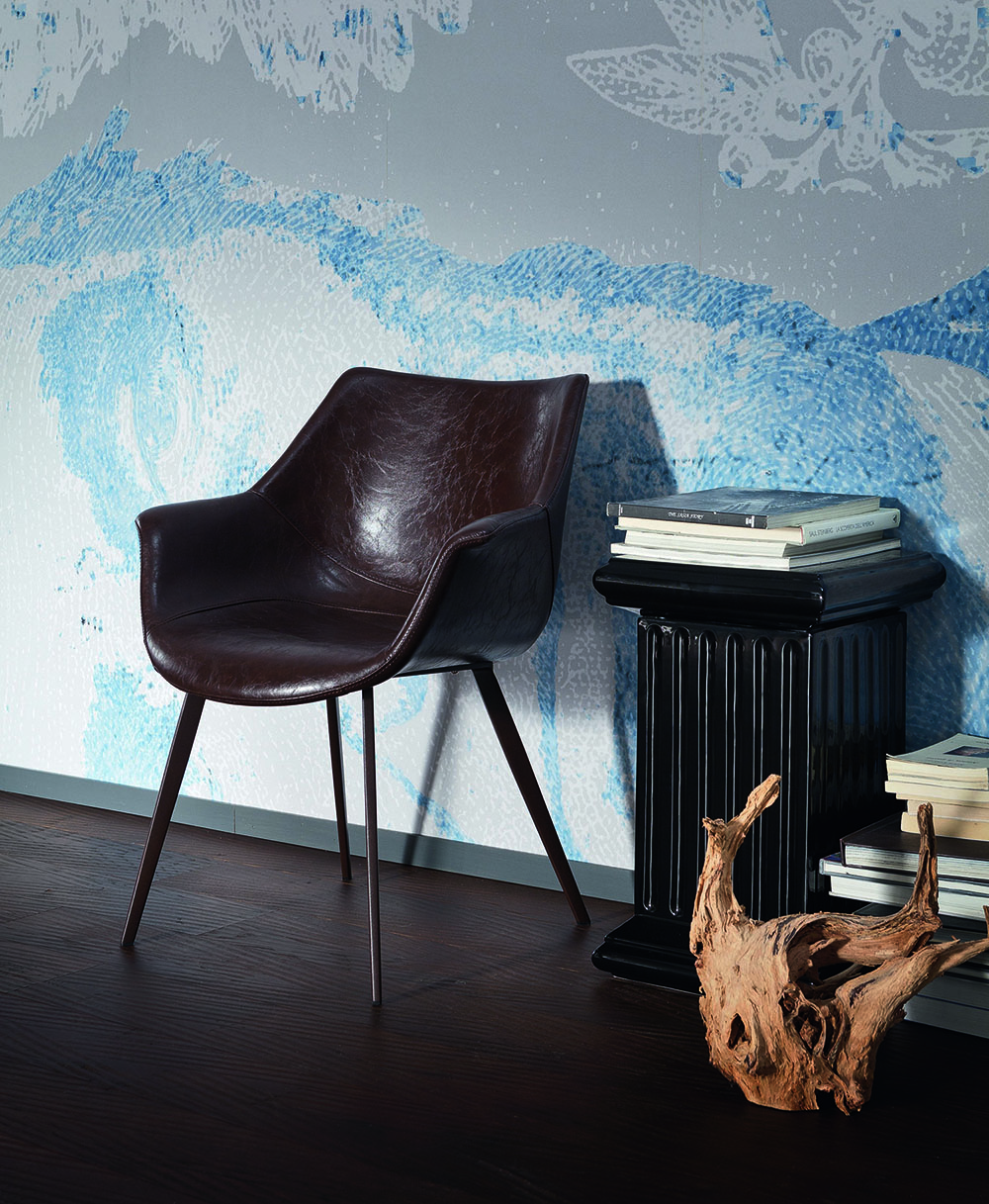 Chaise cuir haut de gamme Donny