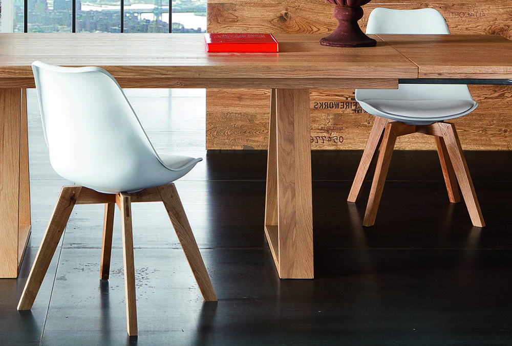 Chaise Space blanche