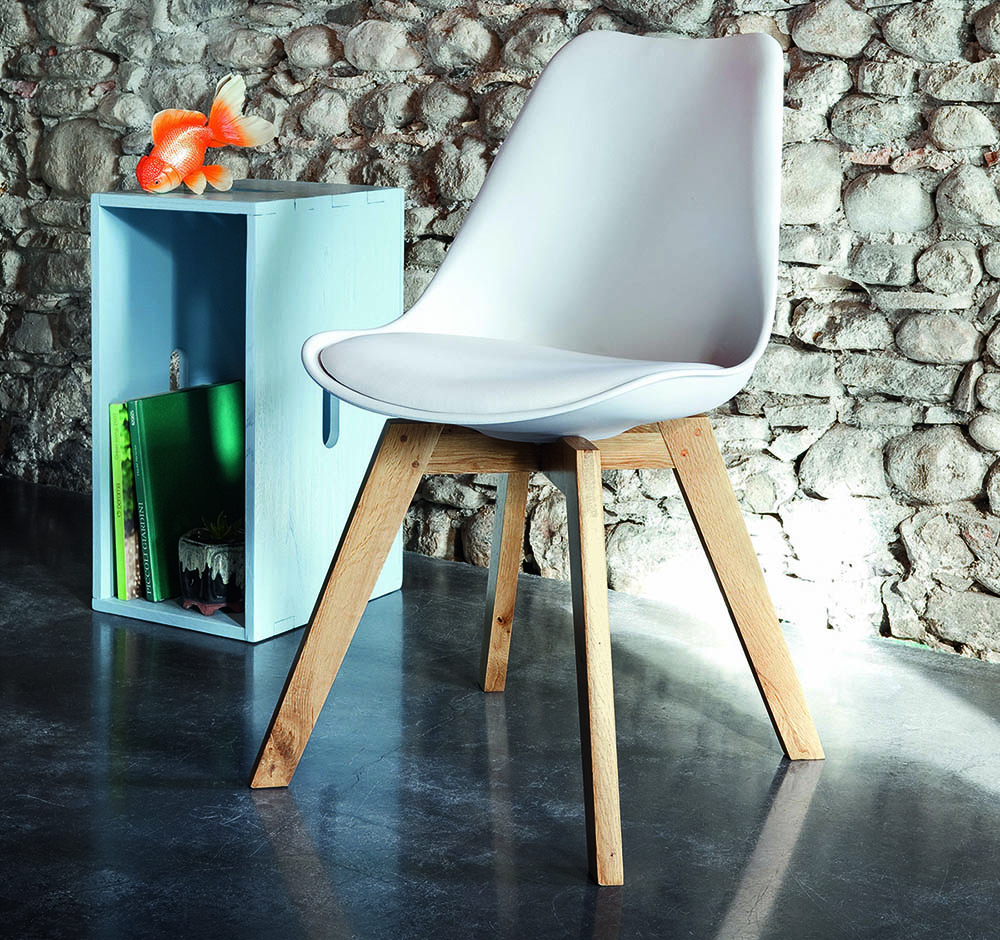Chaise Space blanche