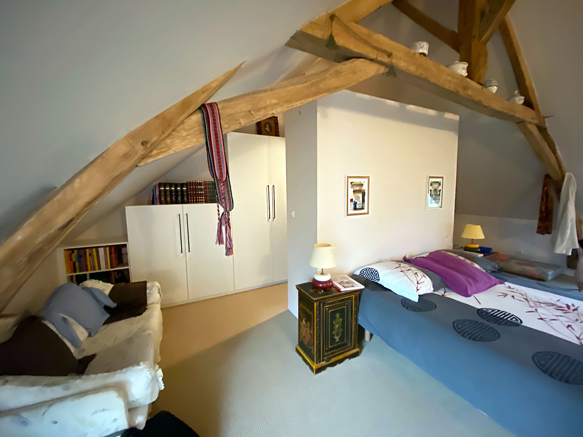grand placards sous comble