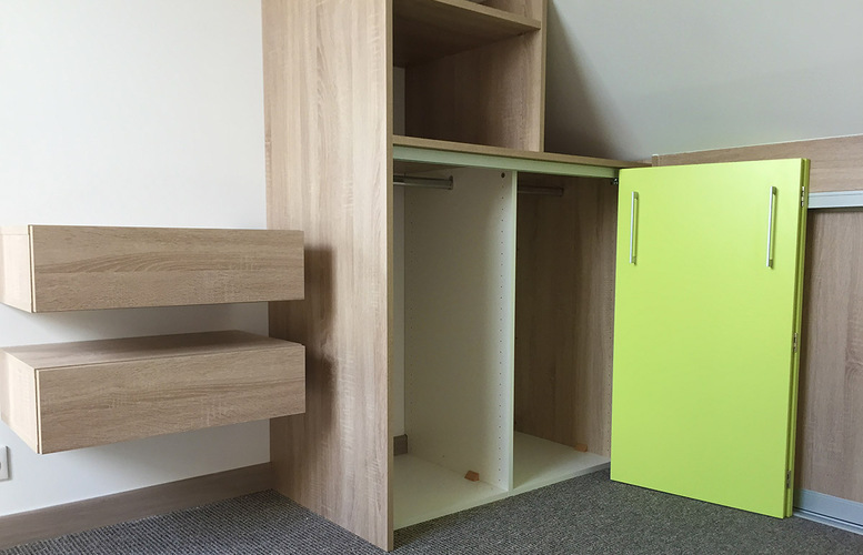 Meuble mansardé sur mesure