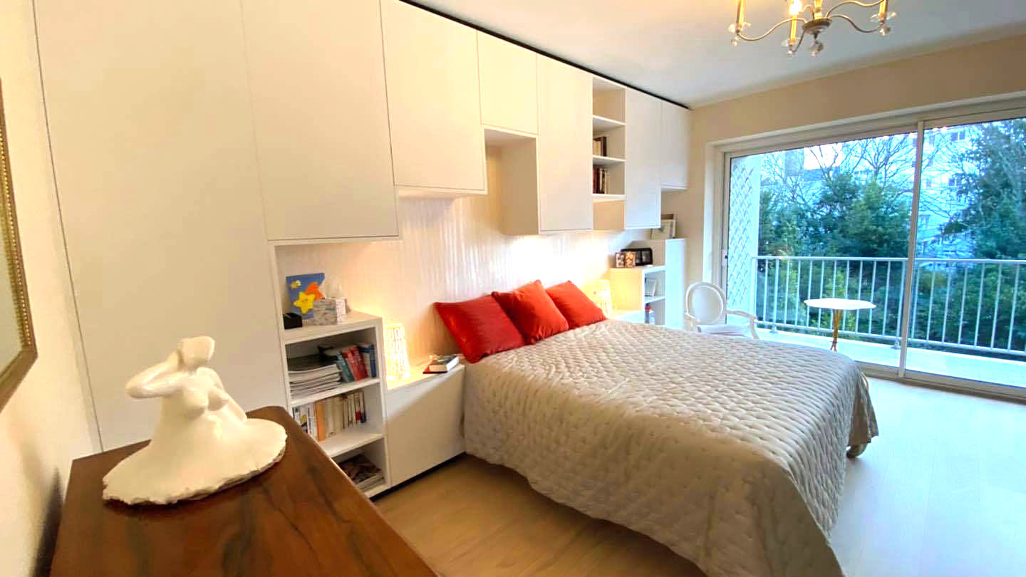 meuble sur mesure en tete de lit