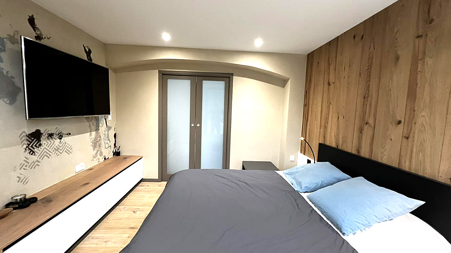 renovation de chambre deco avec meuble tv buffet