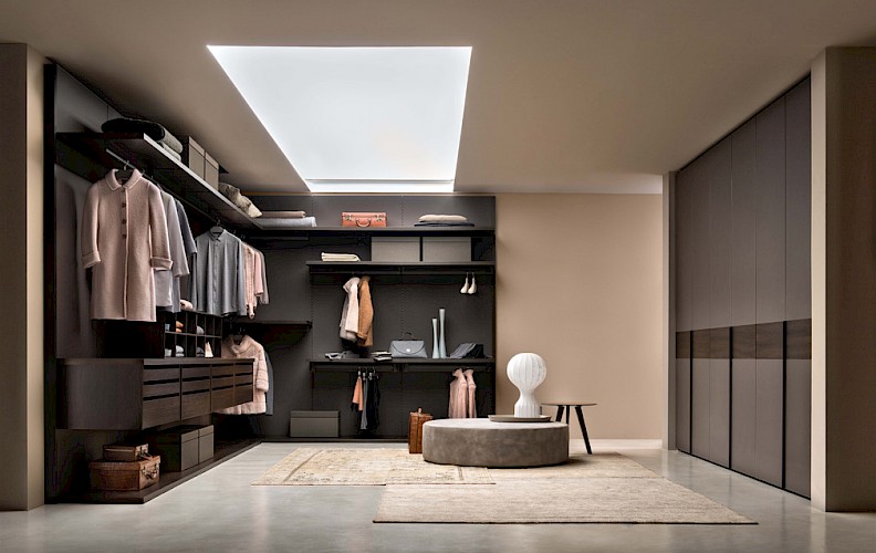 Dressing en bois massif sur mesure