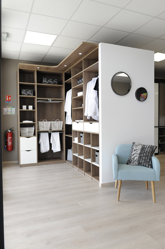 Dressing en forme de L